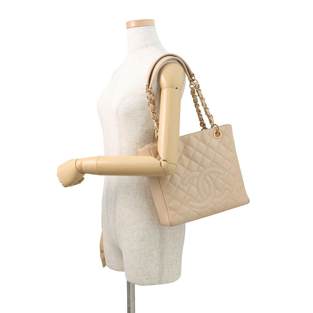 シャネル トートバッグ マトラッセ ココマーク PST キャビアスキン A50994 CHANEL