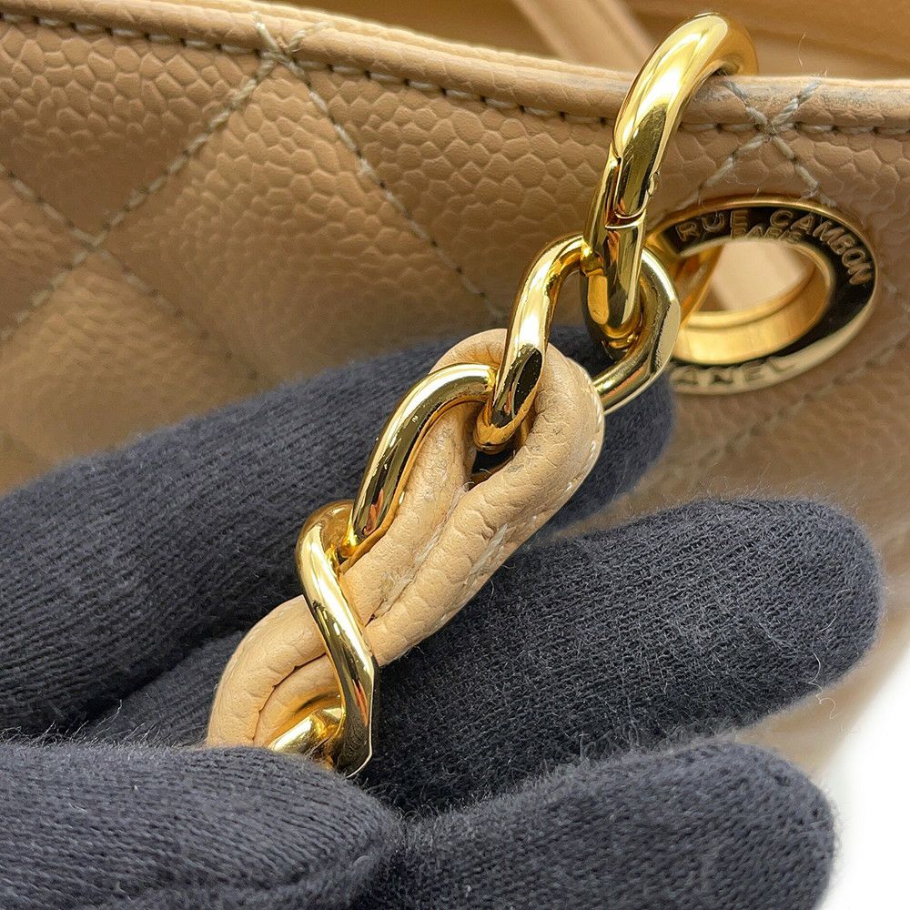 シャネル トートバッグ マトラッセ ココマーク PST キャビアスキン A50994 CHANEL