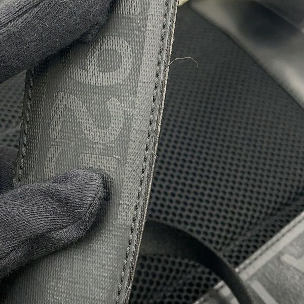 フェンディ リュック ロゴ バックパック ナイロン/メッシュ 7VA466 FENDI 黒 白