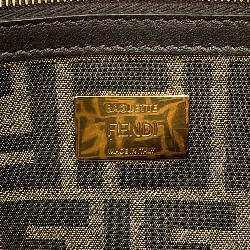 フェンディ ハンドバッグ ズッカ マンマバケット ラージ 8BR771 FENDI バッグ 2wayショルダーバッグ