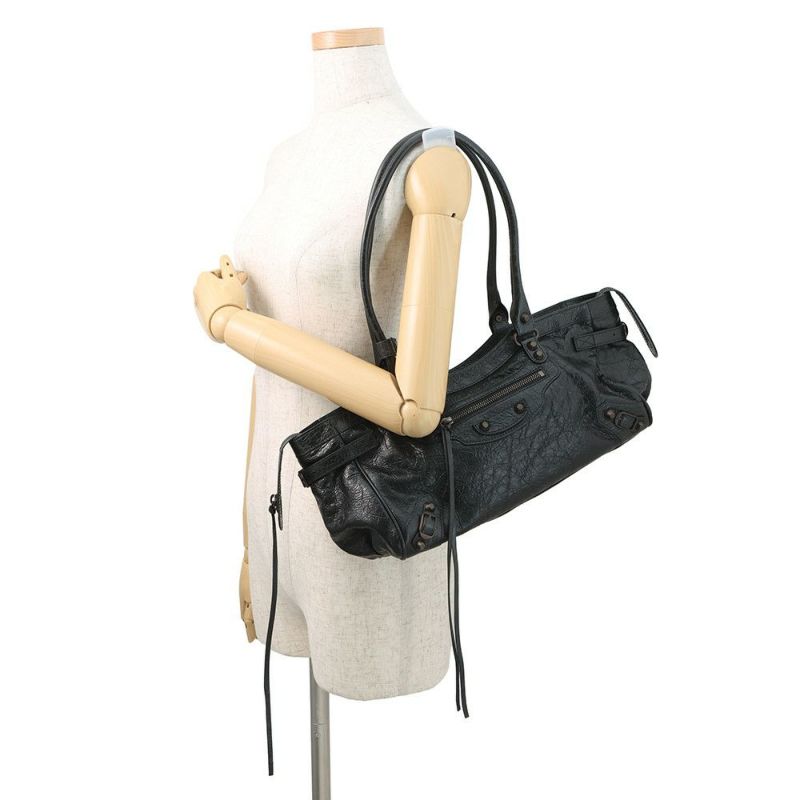 バレンシアガ ハンドバッグ ルシティ バッグ イーストウェスト 845704 BALENCIAGA 黒