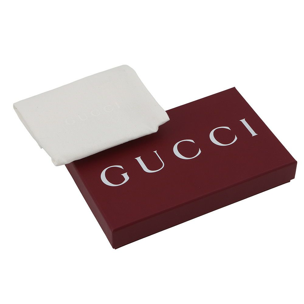 グッチ キーケース キーポーチ グレー トリム GGスプリーム/レザー 820666 GUCCI 財布 黒
