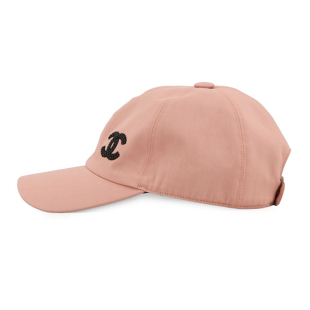 シャネル キャップ ココマーク スパンコール ベースボールキャップ コットン AA9698 CHANEL 帽子