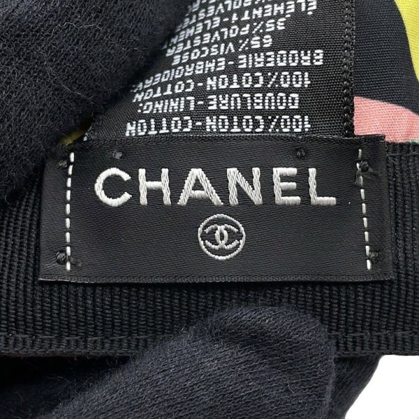 シャネル キャップ ココマーク スパンコール ベースボールキャップ コットン AA9698 CHANEL 帽子