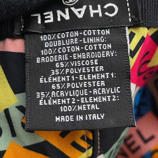 シャネル キャップ ココマーク スパンコール ベースボールキャップ コットン AA9698 CHANEL 帽子