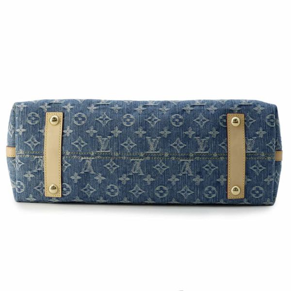 ルイヴィトン ショルダーバッグ モノグラム・デニム キャリーオール NM MM M46855 LOUIS VUITTON ポーチ付き