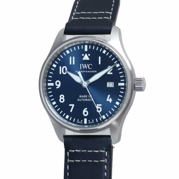 IWC パイロットウォッチ マーク20 IW328203 腕時計 ブルー文字盤