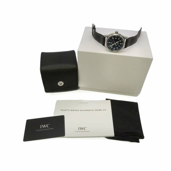 IWC パイロットウォッチ マーク20 IW328203 腕時計 ブルー文字盤