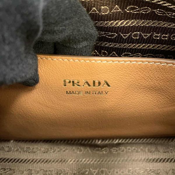 プラダ ハンドバッグ プラダ ダーリン レザー 1BA451 PRADA 2wayショルダーバッグ ブラウン