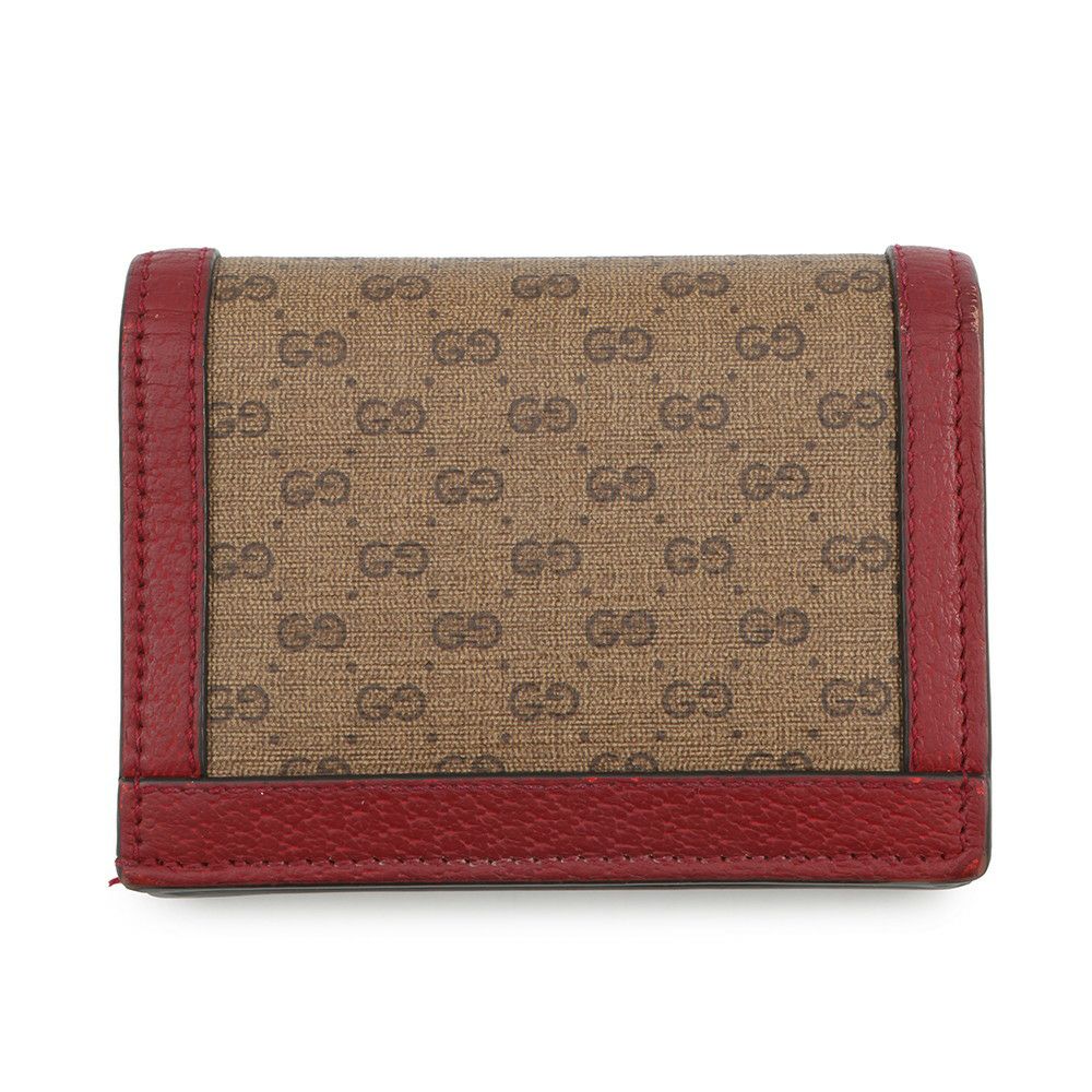 グッチ 財布 GGスプリーム ミニウォレット カードケース 647788 GUCCI コンパクトウォレット ドラえもん コラボ
