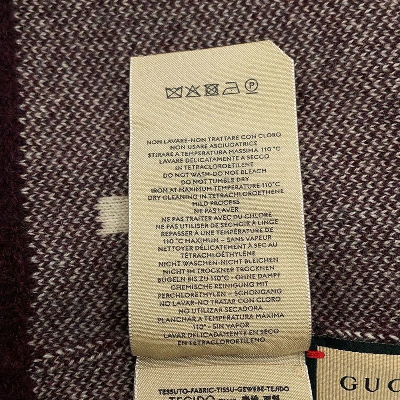 グッチ ニット帽 GGロゴ 676827 カシミヤ サイズＭ GUCCI 帽子