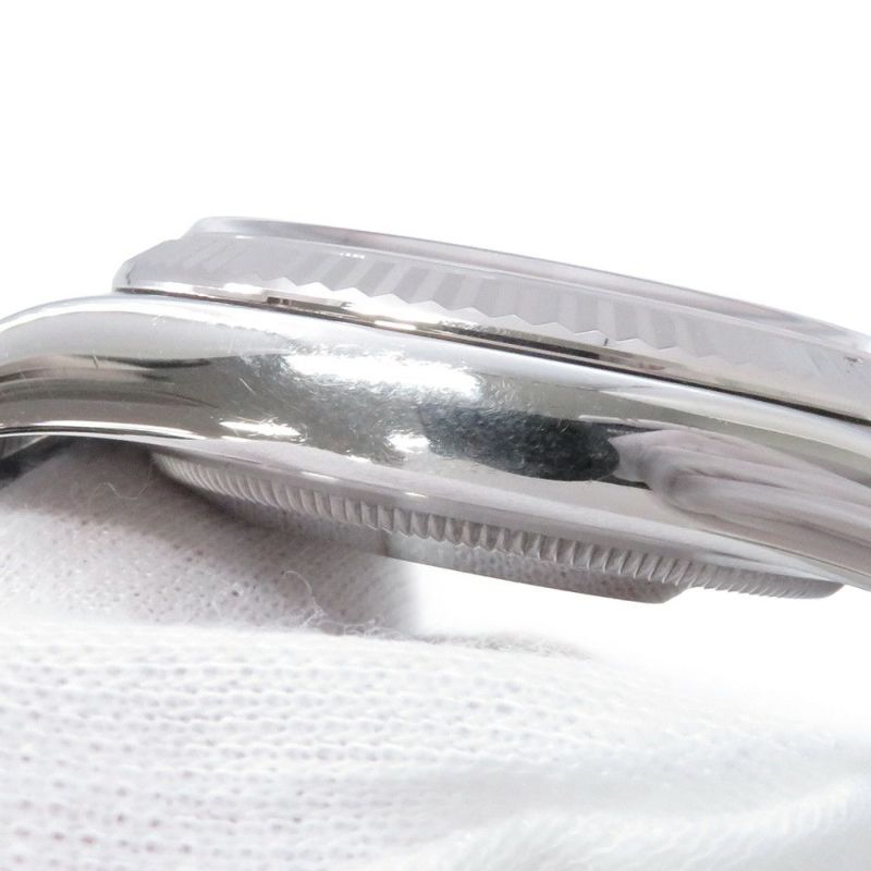 ロレックス デイトジャスト36 G番 SS/K18 116234 ROLEX 腕時計 ブラックコンセントリック文字盤