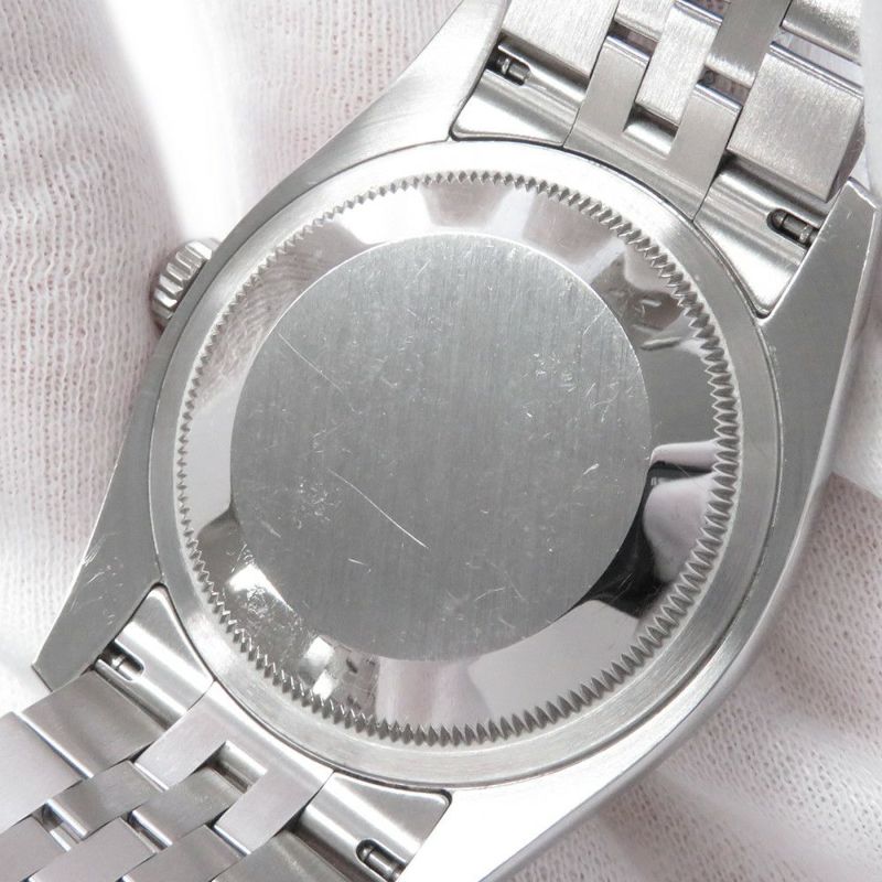 ロレックス デイトジャスト36 G番 SS/K18 116234 ROLEX 腕時計 ブラックコンセントリック文字盤