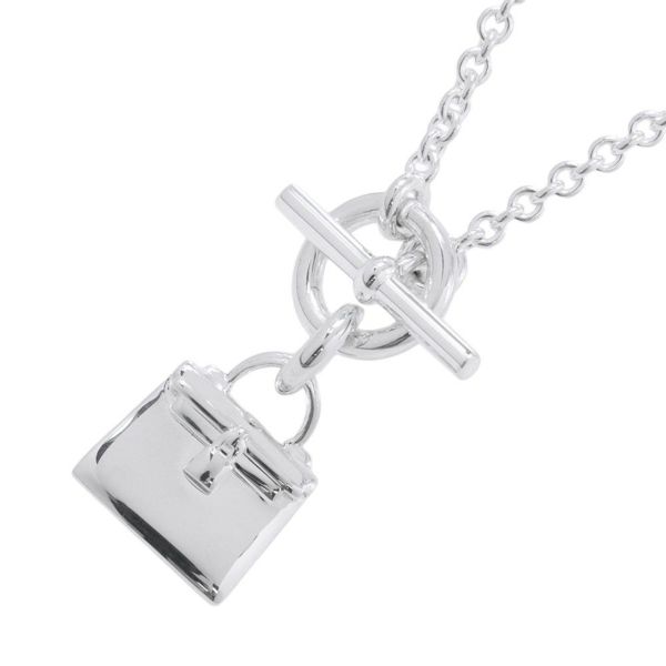 エルメス ネックレス アミュレット バーキン SV925シルバー HERMES ジュエリー ペンダント