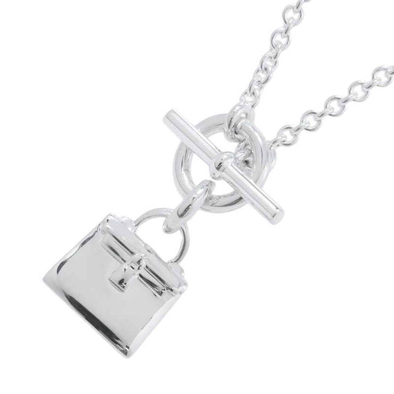 エルメス ネックレス アミュレット バーキン SV925シルバー HERMES ジュエリー ペンダント