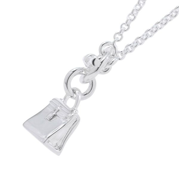 エルメス ネックレス アミュレット バーキン SV925シルバー HERMES ジュエリー ペンダント