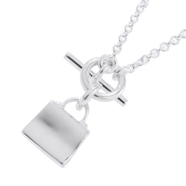 エルメス ネックレス アミュレット バーキン SV925シルバー HERMES ジュエリー ペンダント