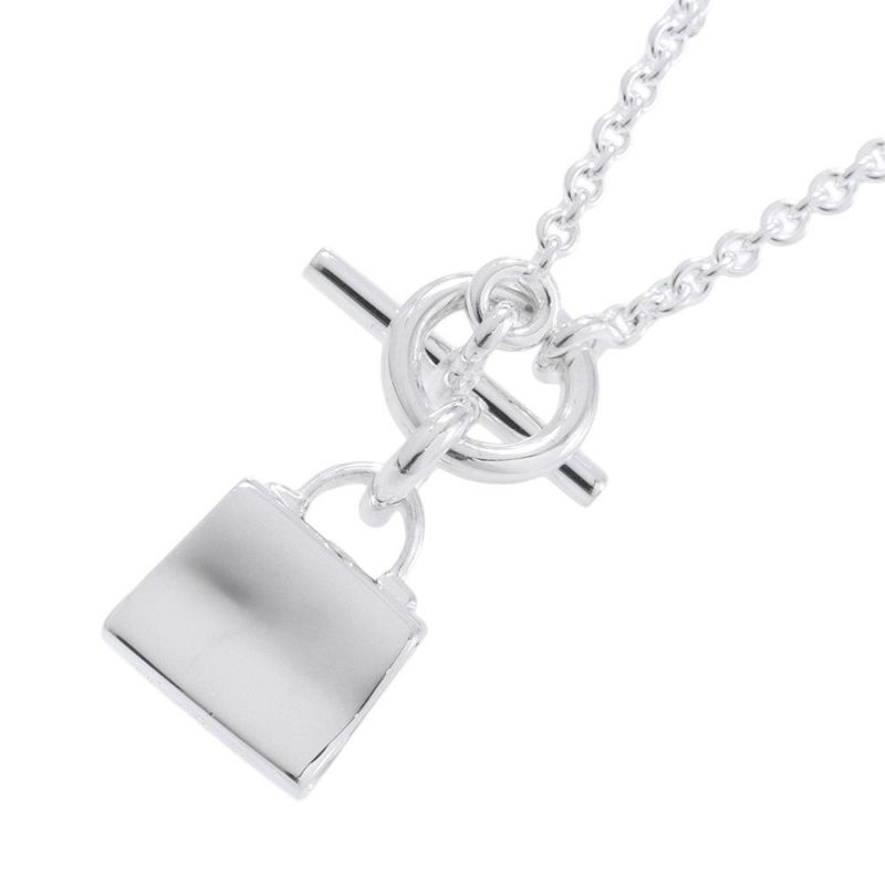 エルメス ネックレス アミュレット バーキン SV925シルバー HERMES ジュエリー ペンダント