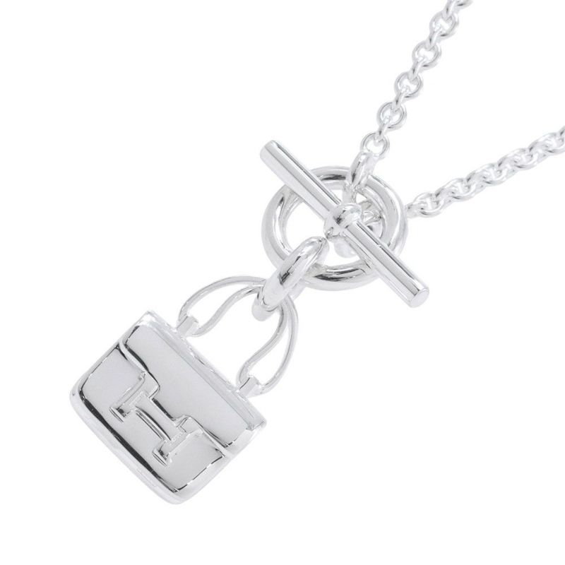 エルメス ネックレス アミュレット コンスタンス ペンダント ネックレス SV925シルバー HERMES ジュエリー