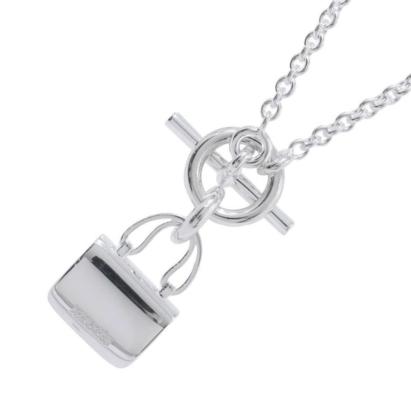 エルメス ネックレス アミュレット コンスタンス ペンダント ネックレス SV925シルバー HERMES ジュエリー