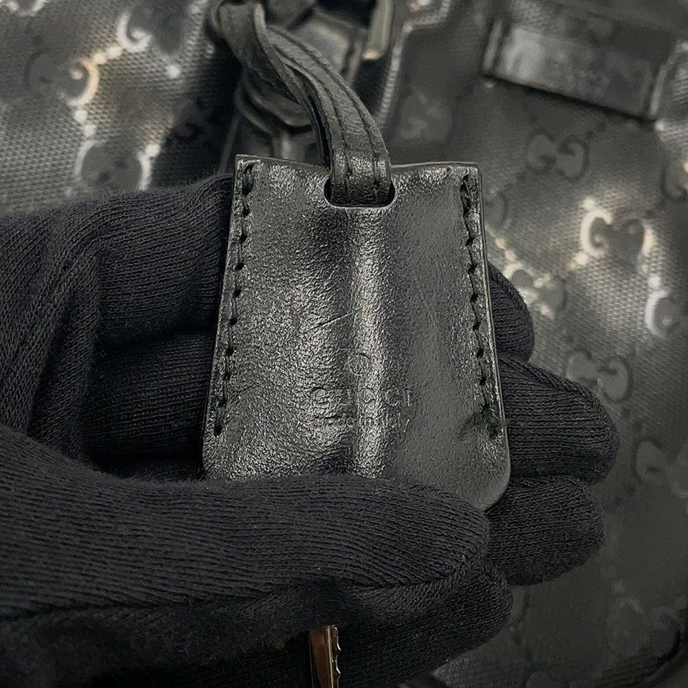 グッチ ビジネスバッグ GGインプリメ ブリーフケース レザー 201480 GUCCI ハンドバッグ 黒