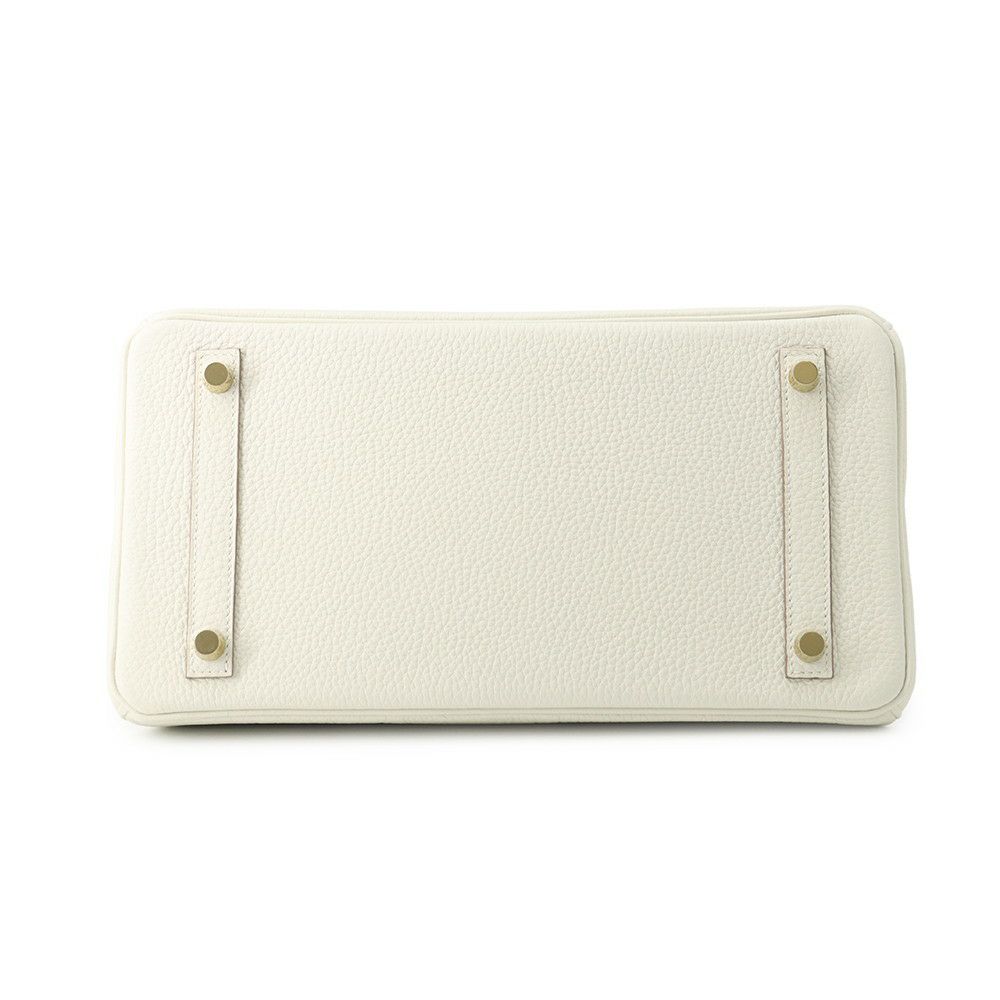 エルメス バーキン30 マッシュルーム/ゴールド金具 トゴ B刻印 HERMES Birkin ハンドバッグ