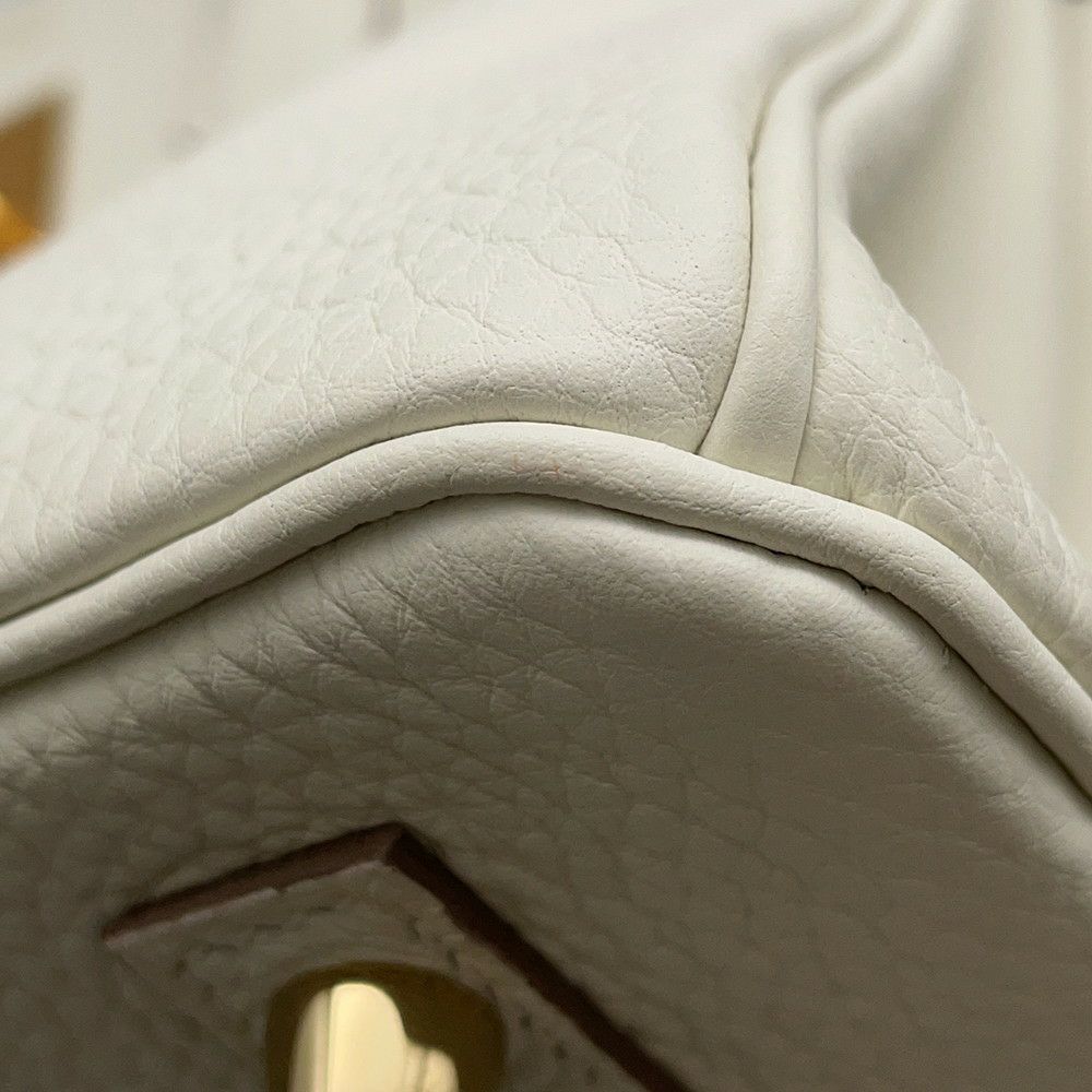 エルメス バーキン30 マッシュルーム/ゴールド金具 トゴ B刻印 HERMES Birkin ハンドバッグ