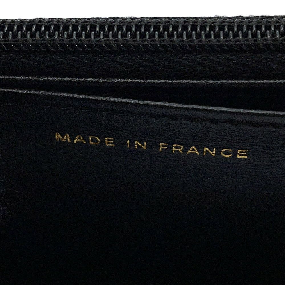 シャネル チェーンウォレット マトラッセ ココマーク AP4931 CHANEL 2025/26年秋冬 財布 黒