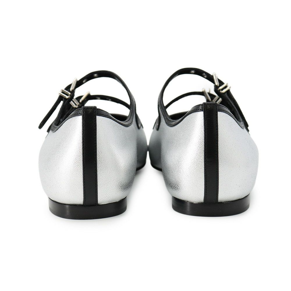 エルメス バレエシューズ リリア レディースサイズ37 1/2 HERMES 靴