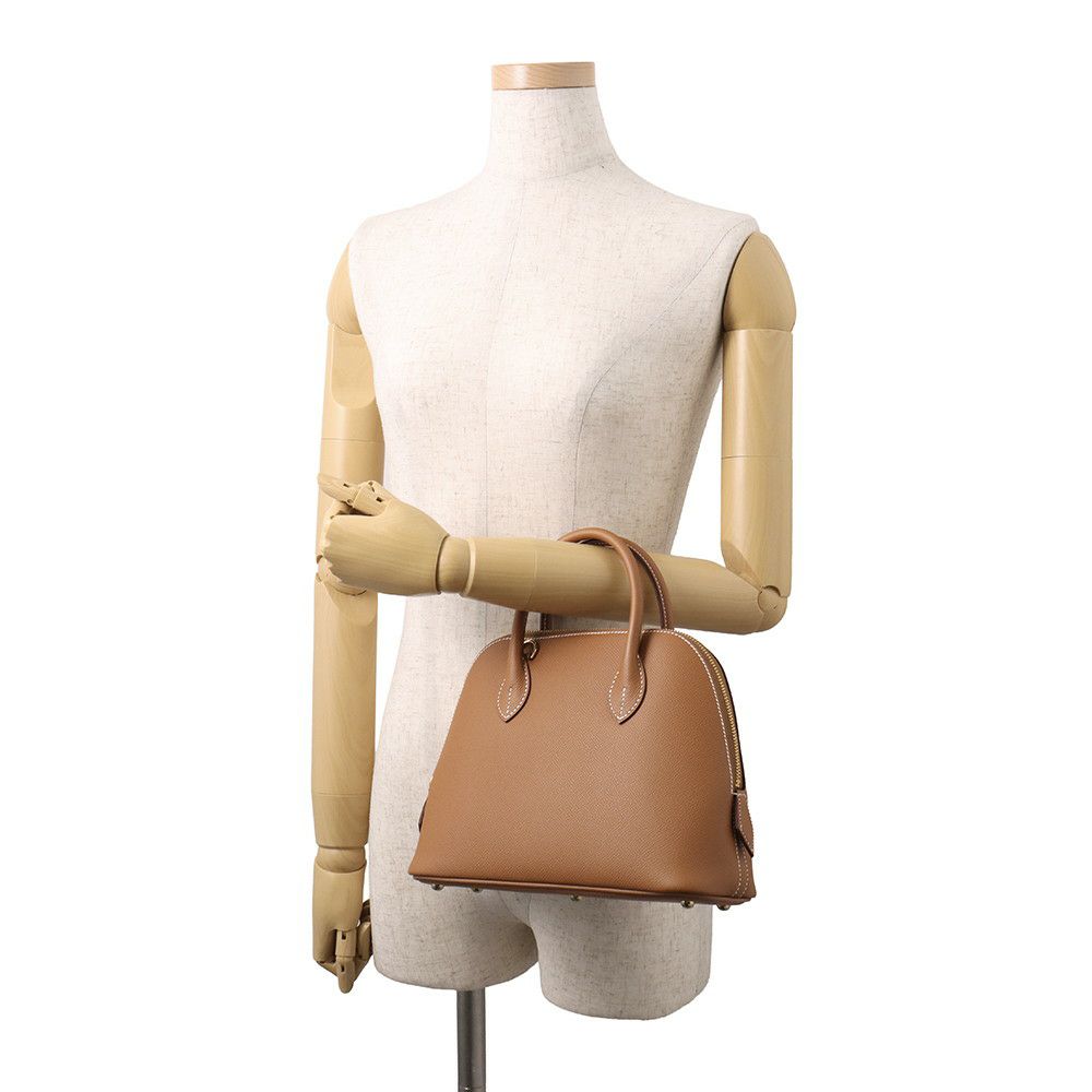 エルメス ボリード1923 25 ゴールド/ゴールド金具 エプソン K刻印 HERMES 2wayショルダー