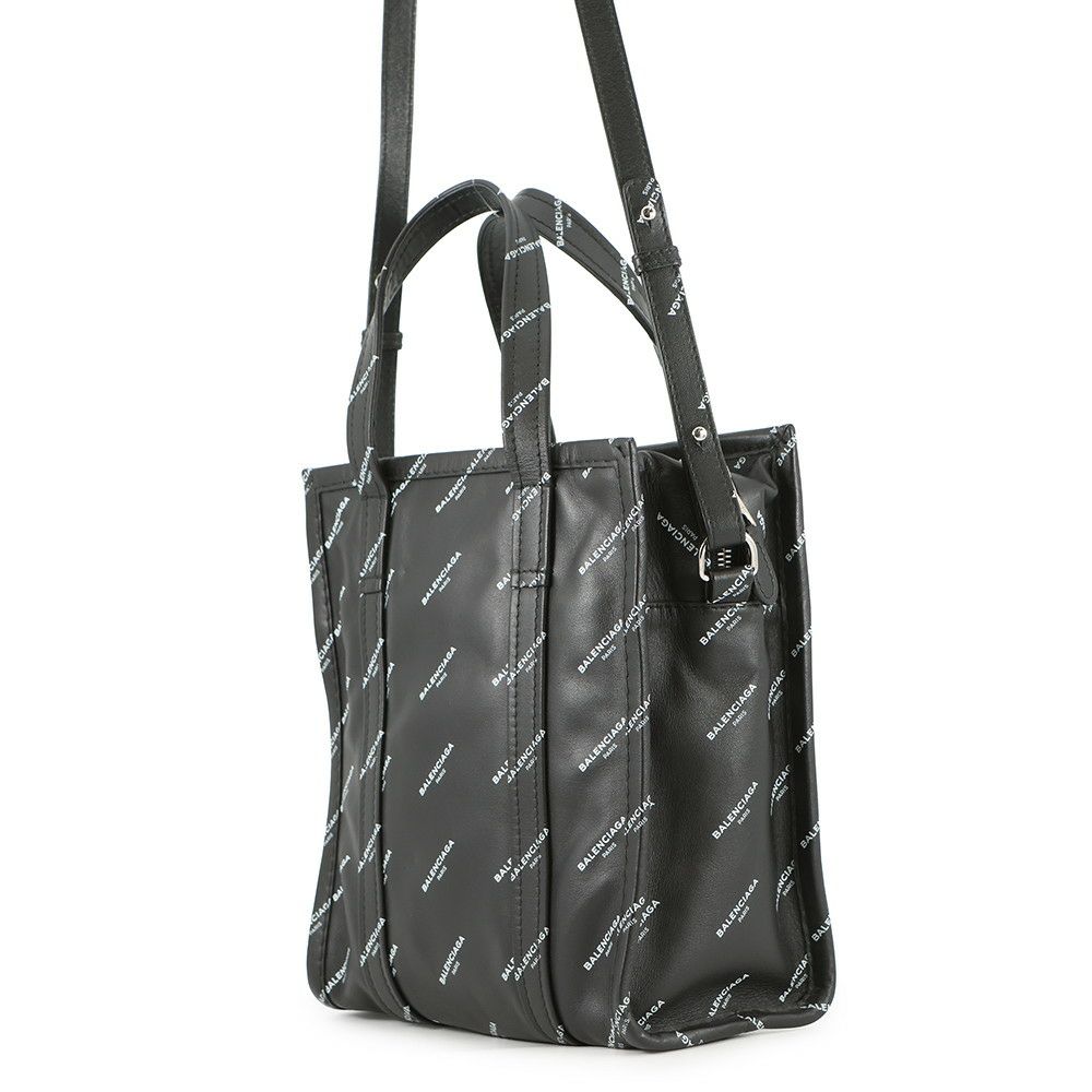 バレンシアガ ハンドバッグ バザール ショッパー XS 452458 BALENCIAGA 2wayショルダーバッグ 黒