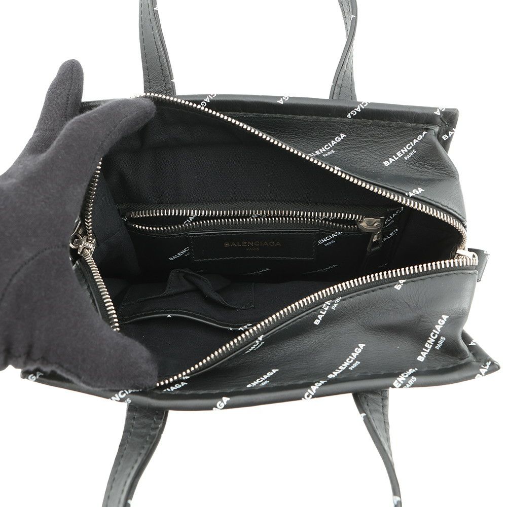 バレンシアガ ハンドバッグ バザール ショッパー XS 452458 BALENCIAGA 2wayショルダーバッグ 黒