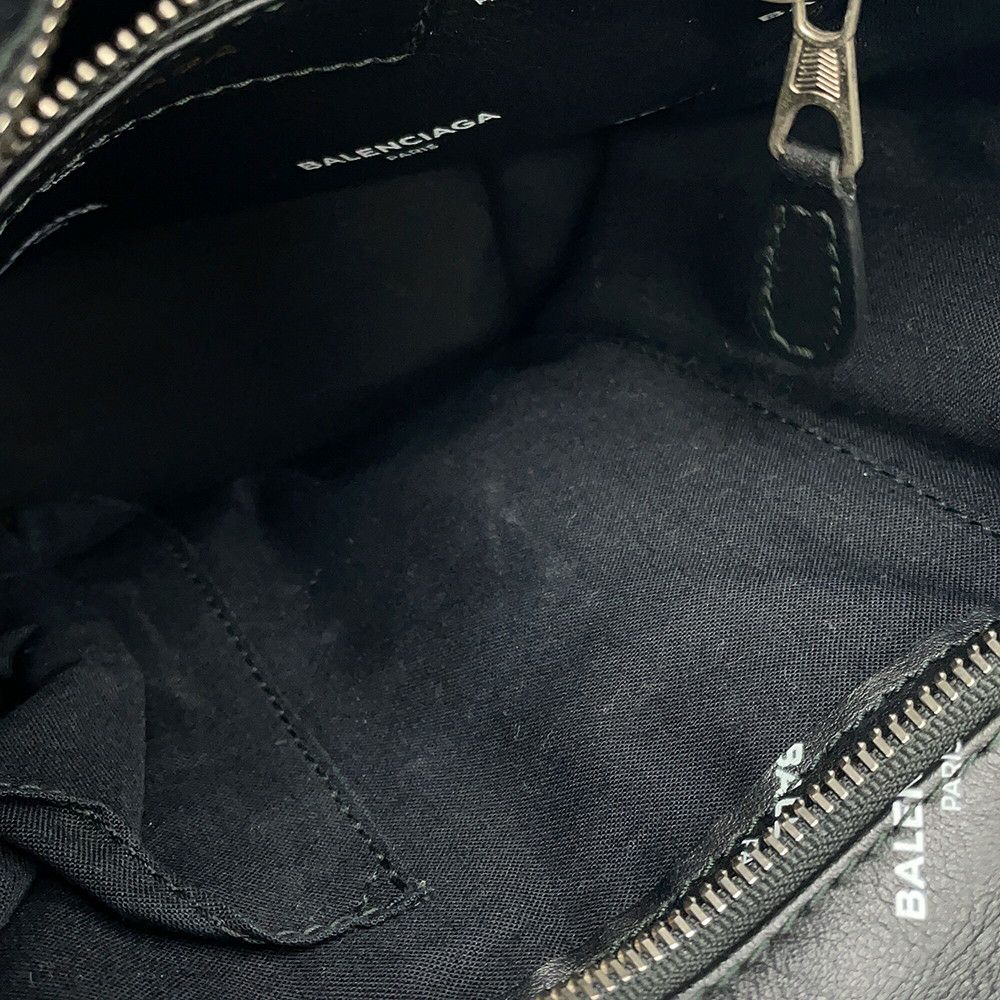 バレンシアガ ハンドバッグ バザール ショッパー XS 452458 BALENCIAGA 2wayショルダーバッグ 黒