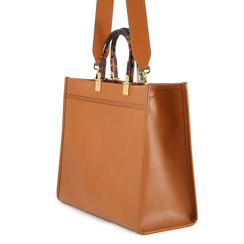 フェンディ トートバッグ サンシャイン ミディアム カーフレザー 8BH386 FENDI 2wayショルダーバッグ