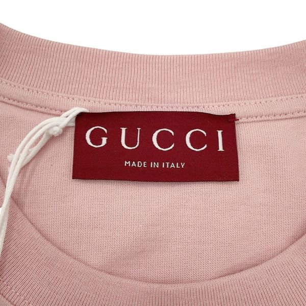 グッチ Ｔシャツ エンブロイダリー コットンジャージー コットン メンズサイズS 796395 GUCCI