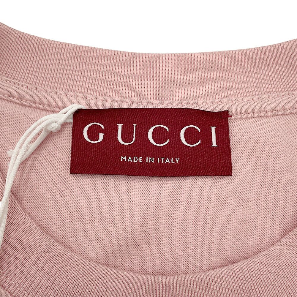 グッチ Ｔシャツ エンブロイダリー コットンジャージー コットン メンズサイズS 796395 GUCCI