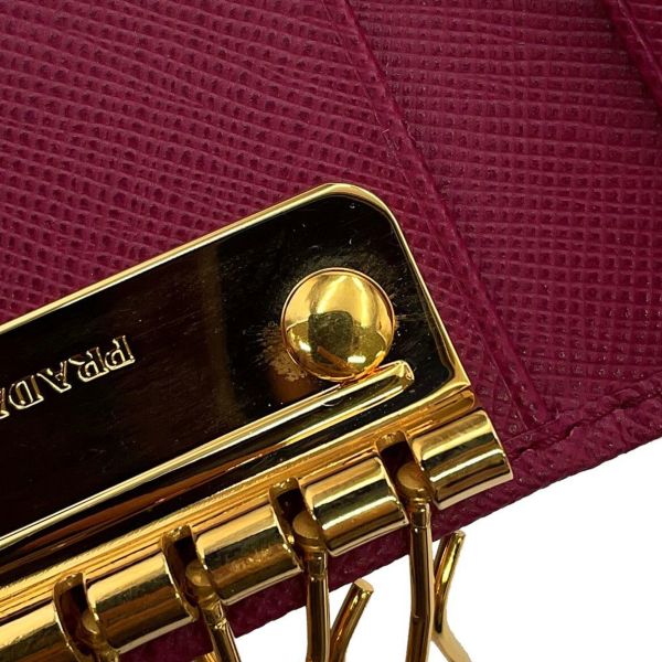 プラダ キーケース サフィアーノ 6連 レザー 1M0222 PRADA