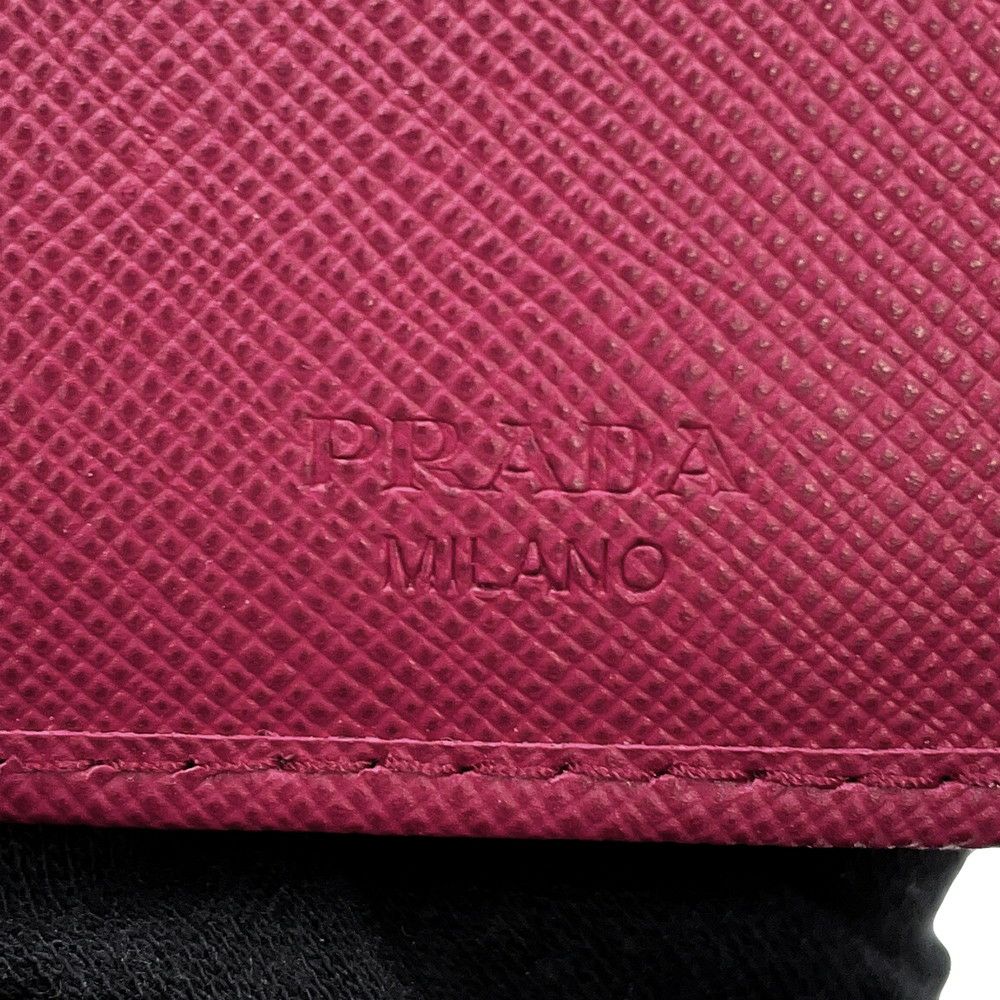 プラダ キーケース サフィアーノ 6連 レザー 1M0222 PRADA