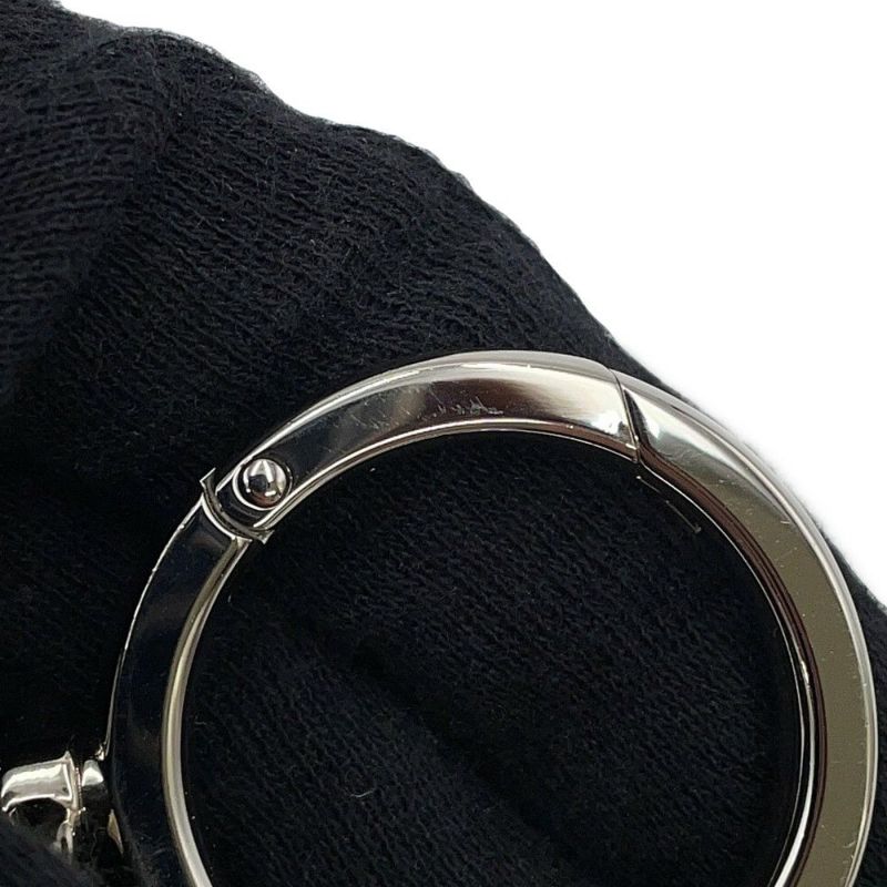 ロエベ バッグチャーム アナグラム レザー C821232X02 LOEWE 黒