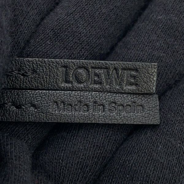 ロエベ バッグチャーム アナグラム レザー C821232X02 LOEWE 黒
