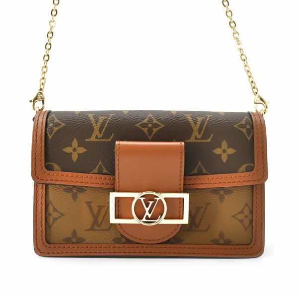 ルイヴィトン ショルダーバッグ ポルトフォイユ・ドーフィーヌ モノグラム・リバース M68746 LOUIS VUITTON