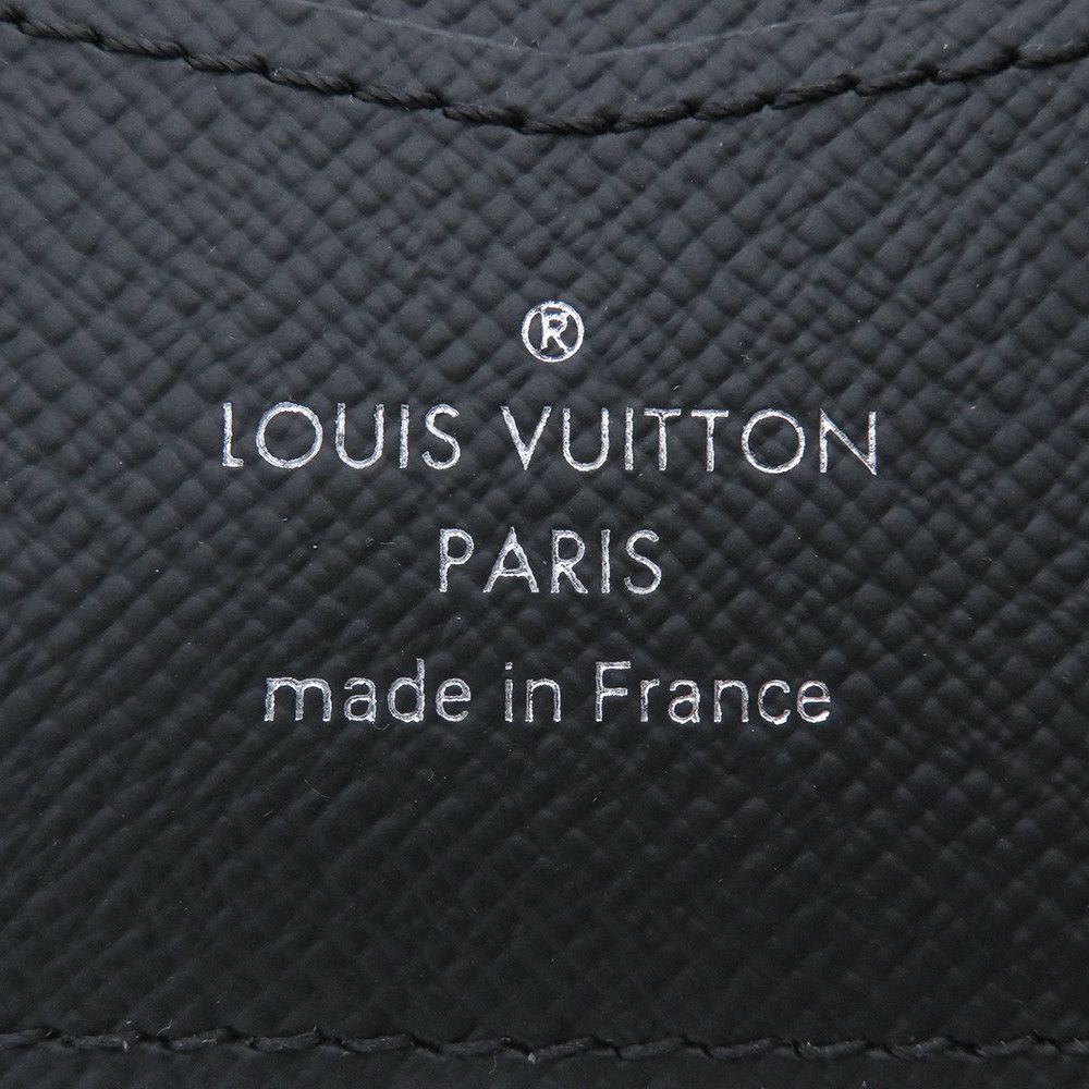 ルイヴィトン 二つ折り財布 モノグラム・エクリプス リバース ポルトフォイユ・スレンダー M80906 LOUIS VUITTON ブラック 黒