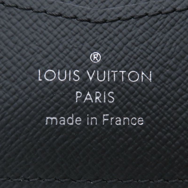 ルイヴィトン 二つ折り財布 モノグラム・エクリプス リバース ポルトフォイユ・スレンダー M80906 LOUIS VUITTON ブラック 黒