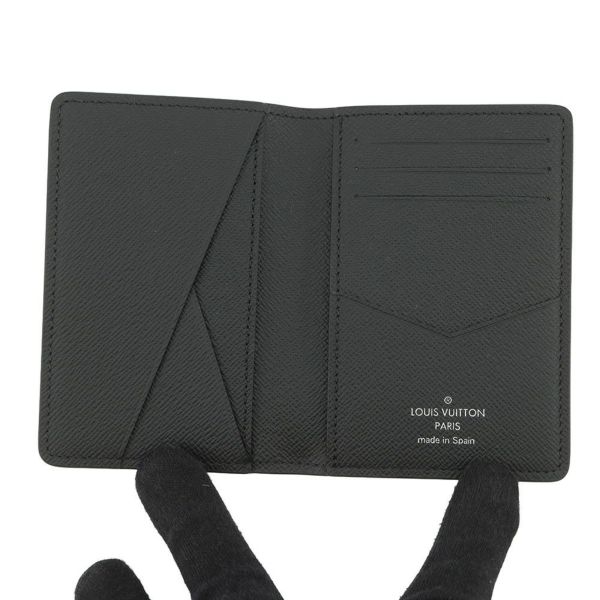 ルイヴィトン カードケース モノグラム・エクリプス オーガナイザー・ドゥ ポッシュ M61696 LOUIS VUITTON 名刺入れ メンズ 黒
