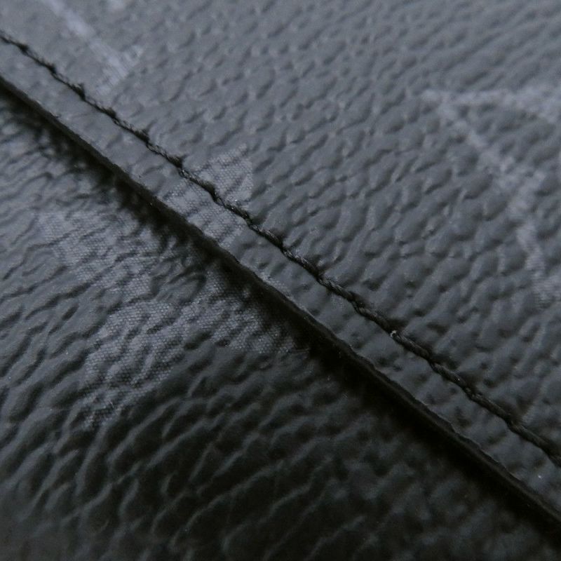 ルイヴィトン カードケース モノグラム・エクリプス オーガナイザー・ドゥ ポッシュ M61696 LOUIS VUITTON 名刺入れ メンズ 黒