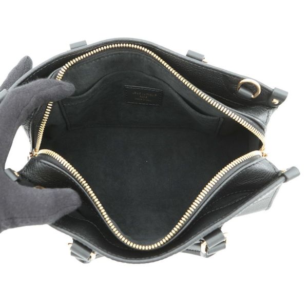 ルイヴィトン ハンドバッグ モノグラム・アンプラント オンザゴー EW M23640 LOUIS VUITTON 3way 黒 ブラック