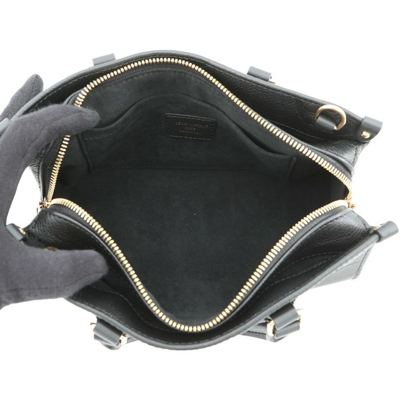 ルイヴィトン ハンドバッグ モノグラム・アンプラント オンザゴー EW M23640 LOUIS VUITTON 3way 黒 ブラック