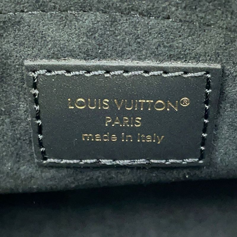 ルイヴィトン ハンドバッグ モノグラム・アンプラント オンザゴー EW M23640 LOUIS VUITTON 3way 黒 ブラック