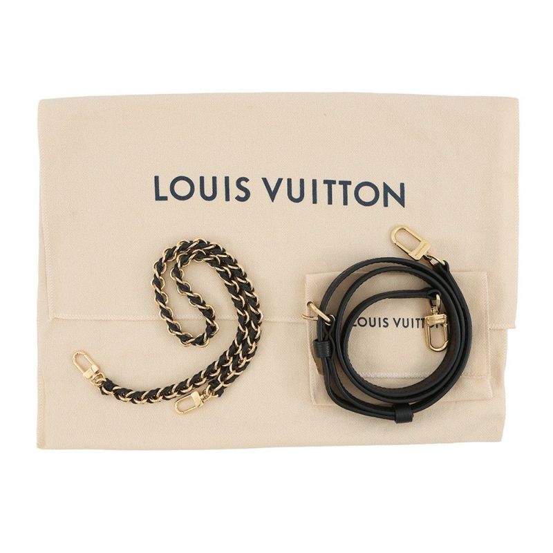 ルイヴィトン ハンドバッグ モノグラム・アンプラント オンザゴー EW M23640 LOUIS VUITTON 3way 黒 ブラック