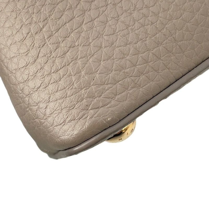 ルイヴィトン ハンドバッグ トリヨンレザー/パイソン カプシーヌ MINI N81258 LOUIS VUITTON  2wayショルダーバッグ